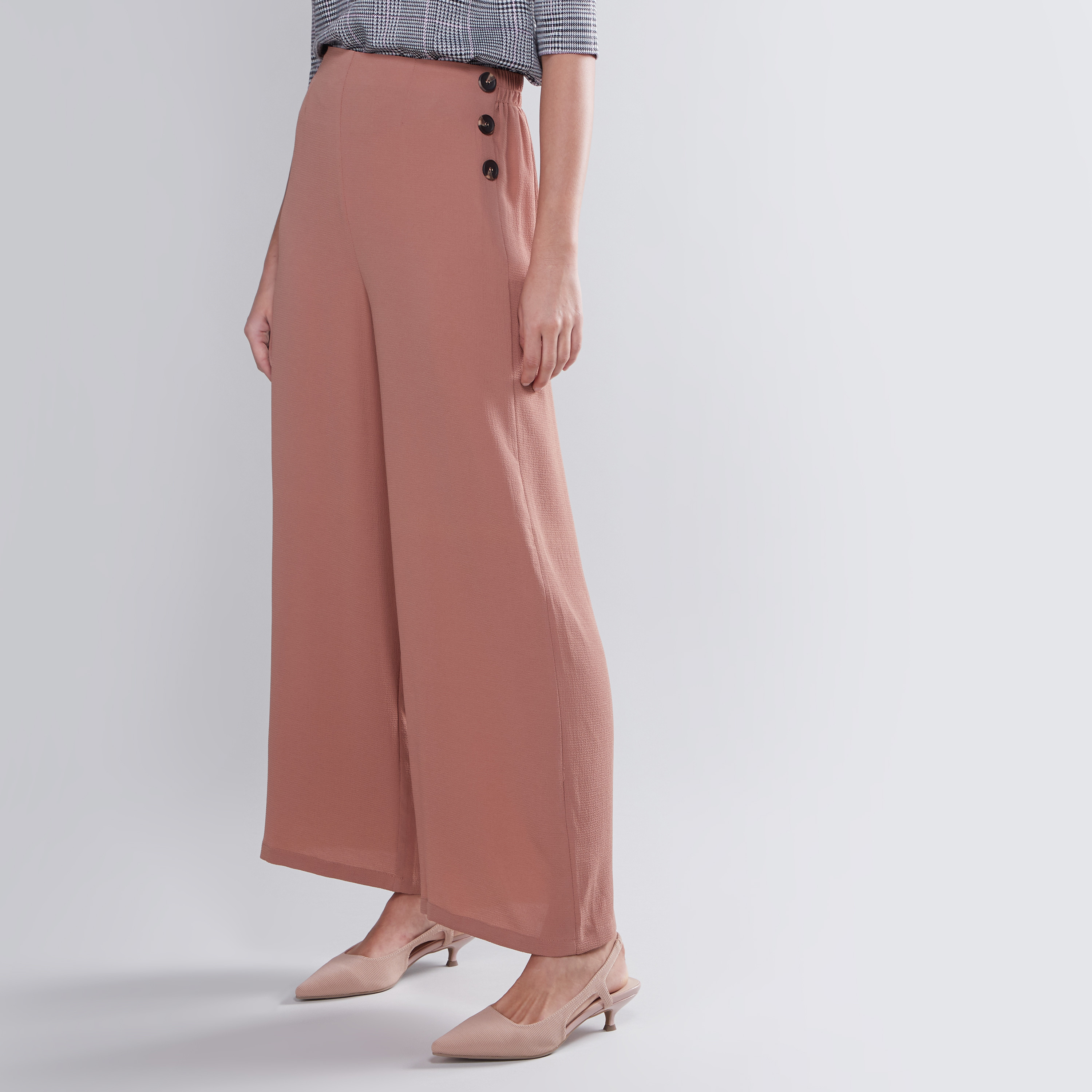 Flared Palazzos Casual Wear Rayon Plain Palazzo Pants, Bottom Wear, Size:  Free Size at Rs 150 in Jaipur